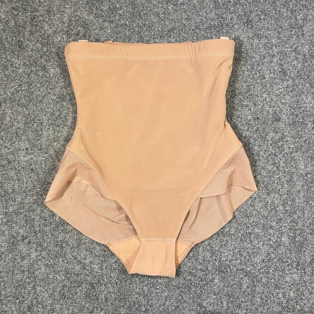 Honeylove Super Power Girdle Beige Nude Small High Rise Compression Shapewear